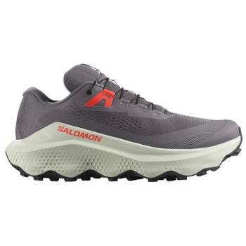Salomon Ultra Glide 3 M Excalibur / Icicle / Neon Flame Homme Gris