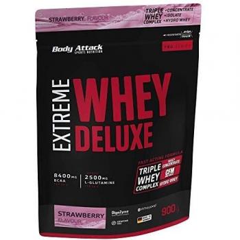 Body Attack Extreme Whey Protein Deluxe – Hoher Proteingehalt, Niedrigfett, Zuckerarm – 2500 