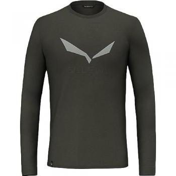 Salewa Technisches T-Shirt Solidlogo Dry 27340 Grün Regular Fit XL Herren