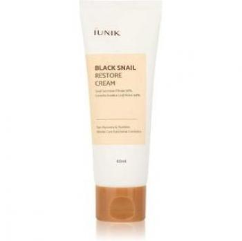 Crème Anti-âge à l'Escargot Noir iUNIK 60ml