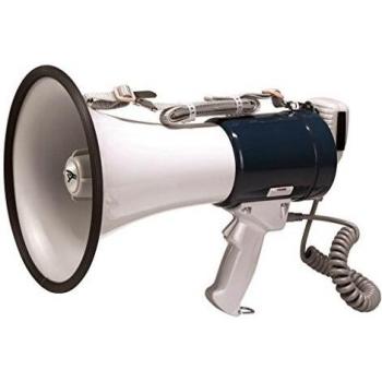 EAGLE Handheld Megaphone with Pistol Grip and Fist Microphone, 35W