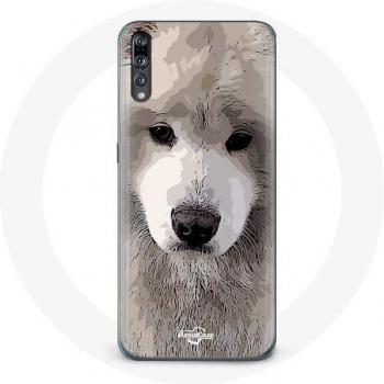 Coque de protection Huawei P20 Samoyède Gris