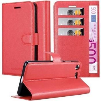 Étui Magnétique Rouge Cerise pour Sony Xperia XZ PREMIUM