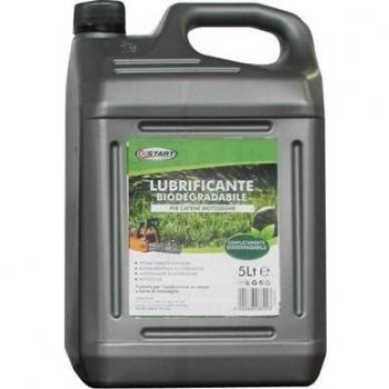 Olio motore biodegradabile per uso outdoor e catene motoseghe START, 5L