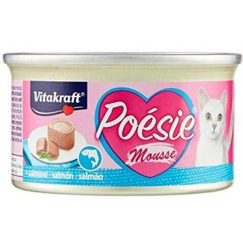 Vitakraft Comida para Gatos Poésie Mousse de Salmón 85g