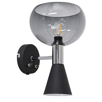 Netlighting Fast List Up & Down Wall Light Black Matt