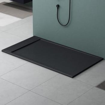 Bac à Douche Anthracite Mat 90x160cm Géo10