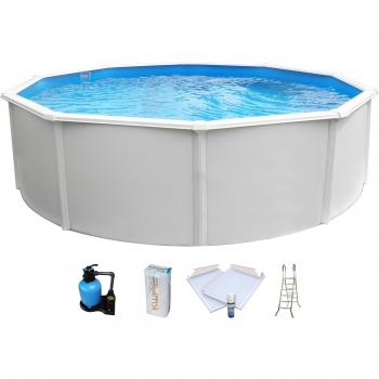 KWAD Rundpool »Supreme« all in, Ø 360 cm, Höhe 132 cm