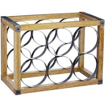 Industrial Kitchen 6-Bottle Wine Rack