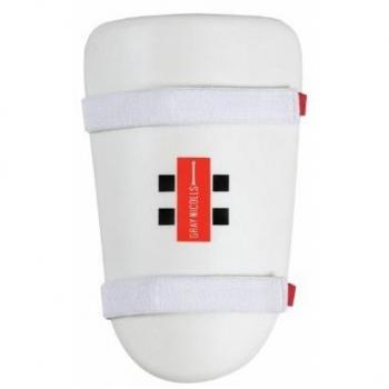 Gray‑Nicolls Academy Medium White Cricket Thigh Pad – Senior Edition