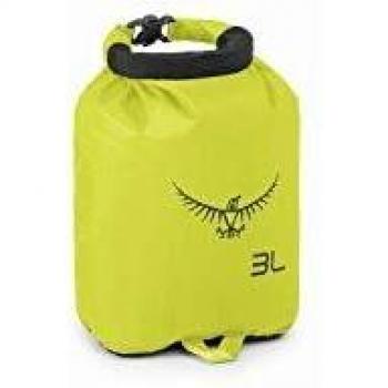 Osprey 3‑Dry Sack, Electric Lime, One Size