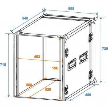 Valigetta Porta Attrezzi Roadinger 30109125 Baule da Viaggio Nero Argento