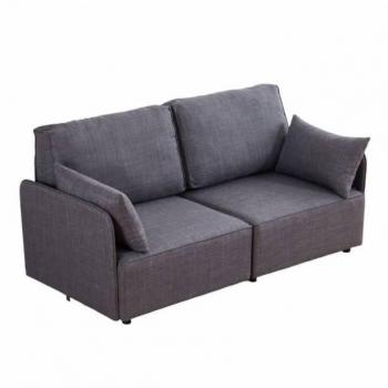 Modular Sofá Salón Comedor Riposo A+A Gris Estilo Moderno