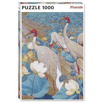 Piatnik 1000 Teile Puzzle YingYangPlumage, Bunt