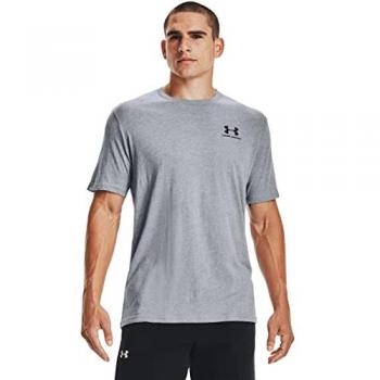 Camiseta UA M Sportstyle LC Under Armour Cinza