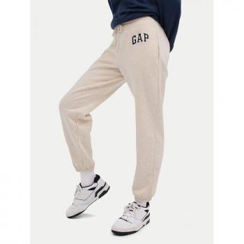 Gap Ricamo Logo Jogger Beige Regular