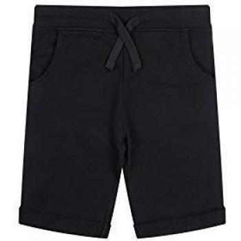 Guess Bermuda Nero in Cotone – Pantaloncino Leggero per Ragazzi 10A