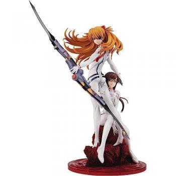 Figurine Megahouse G.E.M. Evangelion 3.0+1.0 Shikinami Asuka Langley & Makinami Mari Illustrious 28 cm