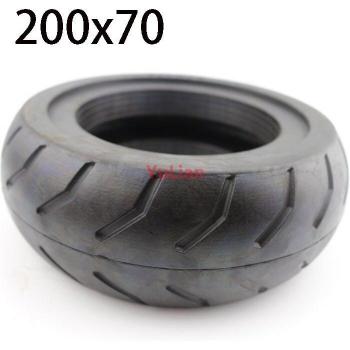 Pneu Tubeless 200/70 mm à Haute Résistance pour Scooter et Moto