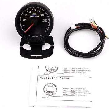 Greddy Turbo Boost Indicator 60mm 7-Color for Audi TT, Skoda Octavia, Fiat Punto, Suzuki Vitara, Kia Optima, Kia Sportage, Nissan Qashqai J11, Nissan Note, Peugeot