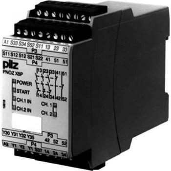 Pilz 787760 PNOZ X8P C 24 VDC 3n/o 2n/c 2so Relais