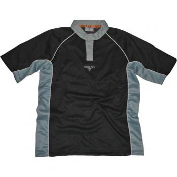 Force 15X Rugby Match Jersey – Black – Medium