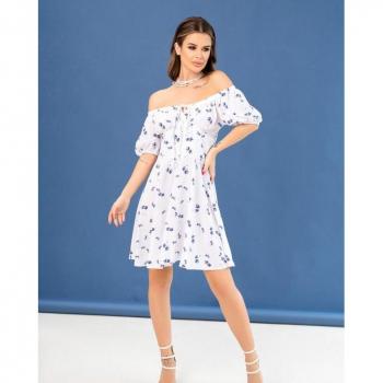 ISSA Plus Off-Shoulder Floral Dress Large Black