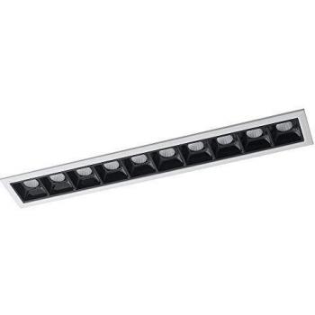 Faretti Incasso Soffitto Bianco Nero Lucido 20W 4000K