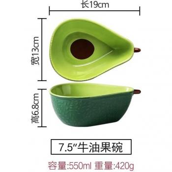 Cartoon Lemon Dessert Plate
