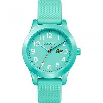 Lacoste Reloj de Niños con Correa de Silicona Azul