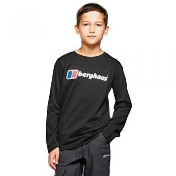 Berghaus Boys Kid's Unisex Long Sleeves Logo T-Shirt