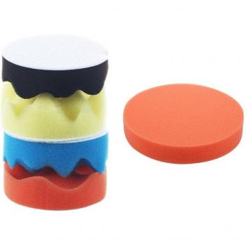 Kit de pulido con almohadillas de esponja 4 piezas