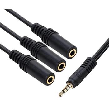 Adaptador de Audio 3.5mm con Micrófono