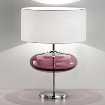 Lampada Show Elisse 62 cm AILATI in vetro rosa