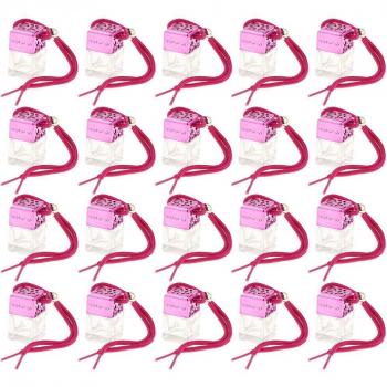 20pcs Car Hanging Air Freshener Mini Diffuser Bottles