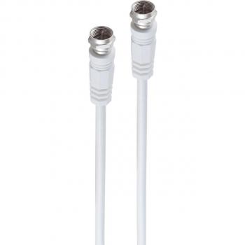 Coaxial Cable RG‑59 5 m Tipo F Bianco – Shiver Peaks