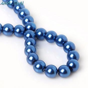Cristales Azul Marino para Ropa y Joyería