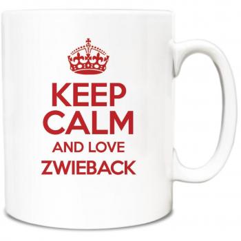 Rosso Tazza Keep Calm e Amor