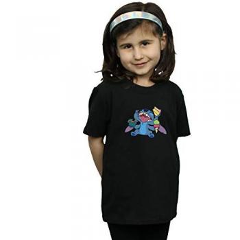 T-shirt per ragazze Lilo e Stitch Munchies in cotone