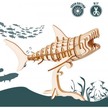 Robotic Shark Building Set – 3D Puzzle