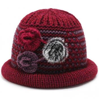 Gorro de lana unisex para otoño