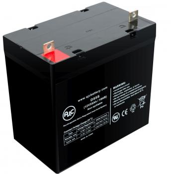 AJC Replacement 12V 55Ah Hoveround Ventura Scooter Cell