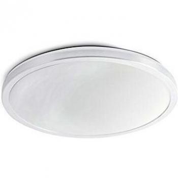 Netlighting Foro LED Bathroom Flush Ceiling Light White IP44