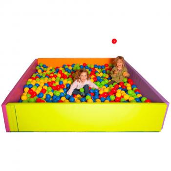 Piscina de bolas 200x120x40 cm Sumodidactic poliéster revestido
