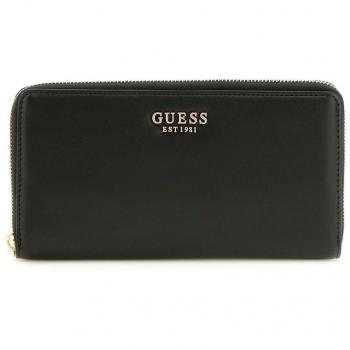 All‑In‑One Black Wallet with Zipper