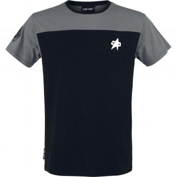 Black-Grey Star Trek T-Shirt, U.S.S. Enterprise, S – EMP Merch