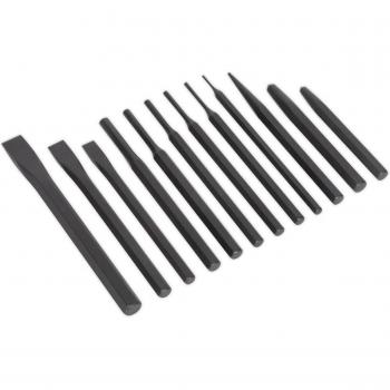 Sealey S0802 Punch & Chisel Set 12pc
