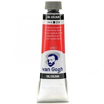 Van Gogh Künstleröl Cadmium Rot (Mittel) 314 – 1 Flasche
