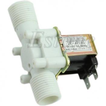 Válvula Eléctrica 12 V + Interruptor Magnético de Flujo (N/C) ½”