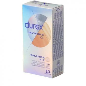 Durex Invisible XL Preservativos 10 Unidades